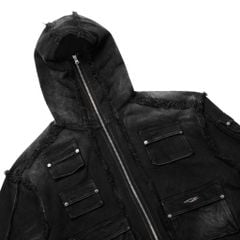 MULTI-P HOODIE / CHARCOAL