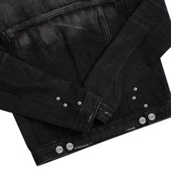 GRIME DENIM JACKET / GUNMETAL
