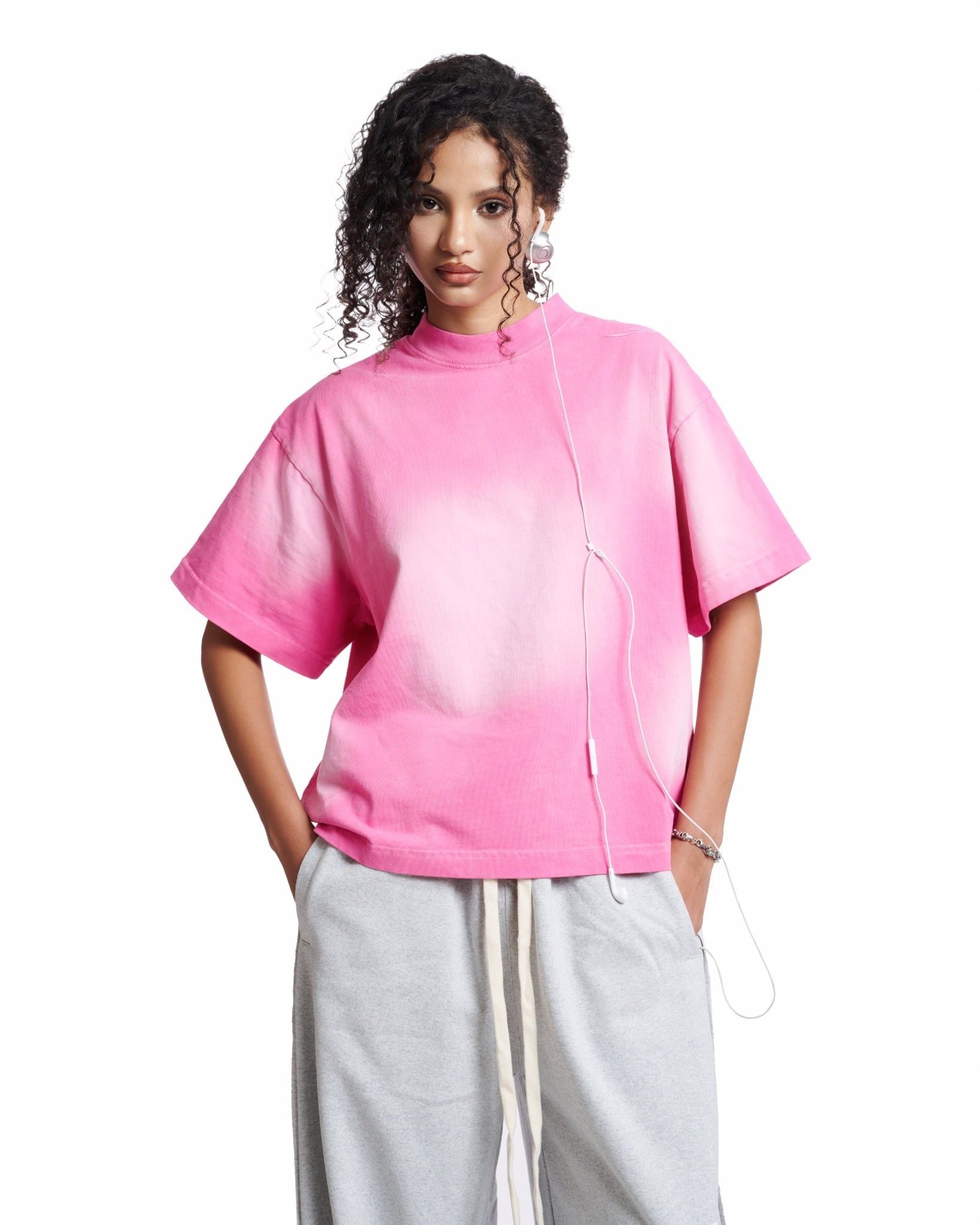 WASHED BOXY TEE / TAFFY