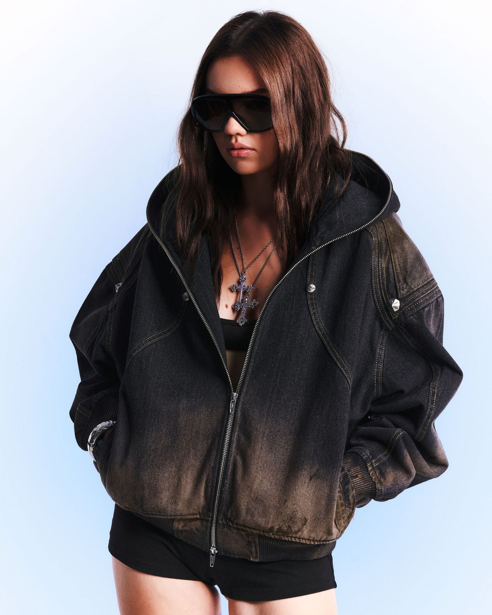 TRASH FULLZIP HOODIE V.3 / AFTERBURN