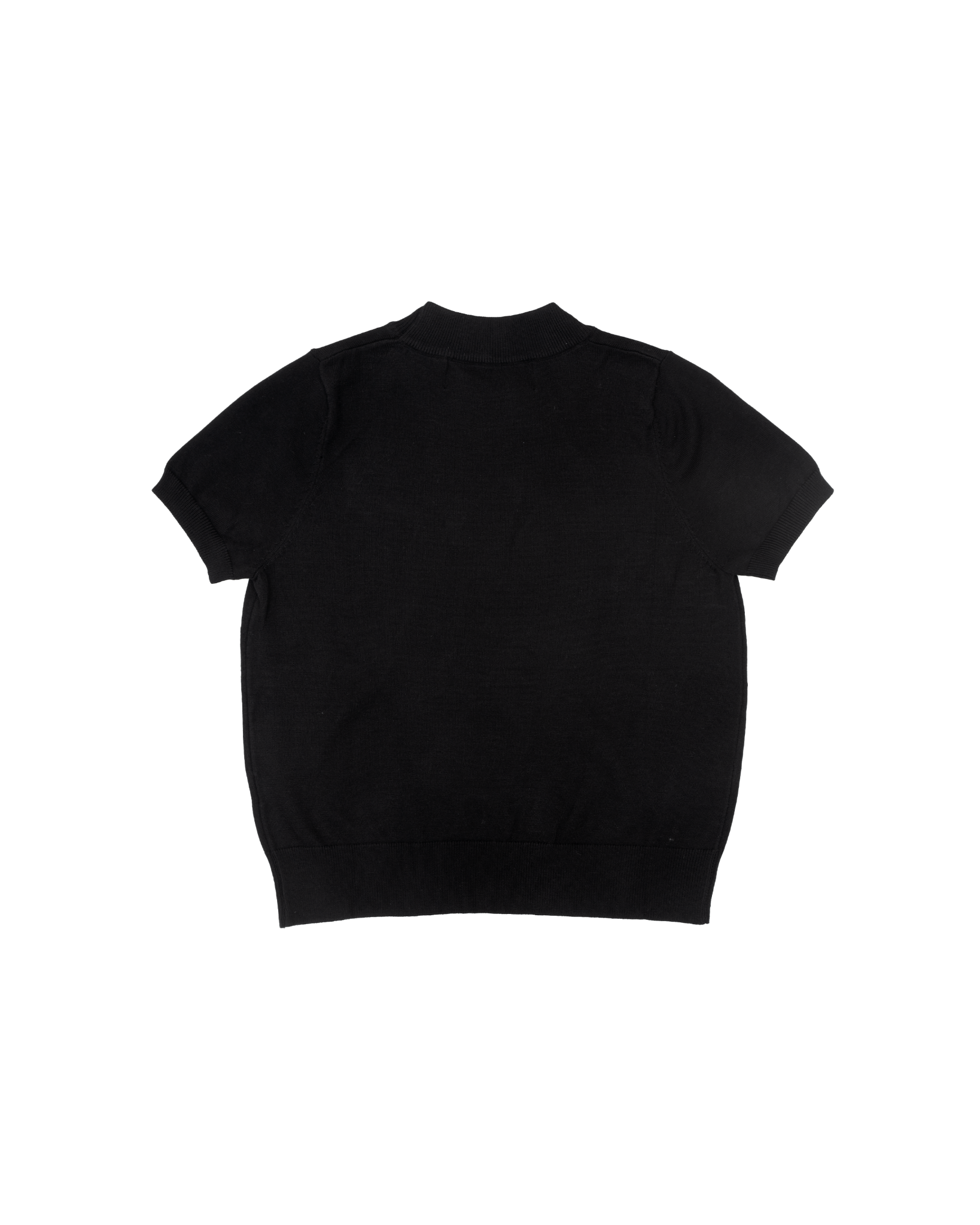 KNIT BABY TEE V.2 / BLACK