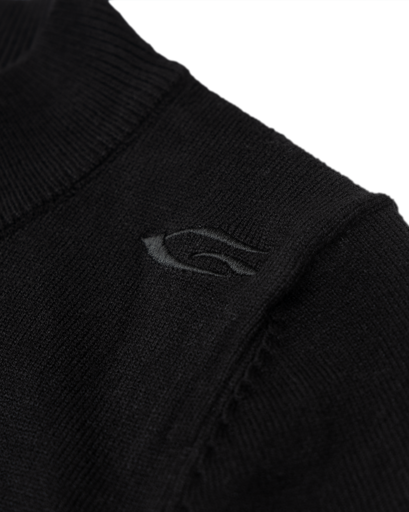 KNIT BABY TEE V.2 / BLACK