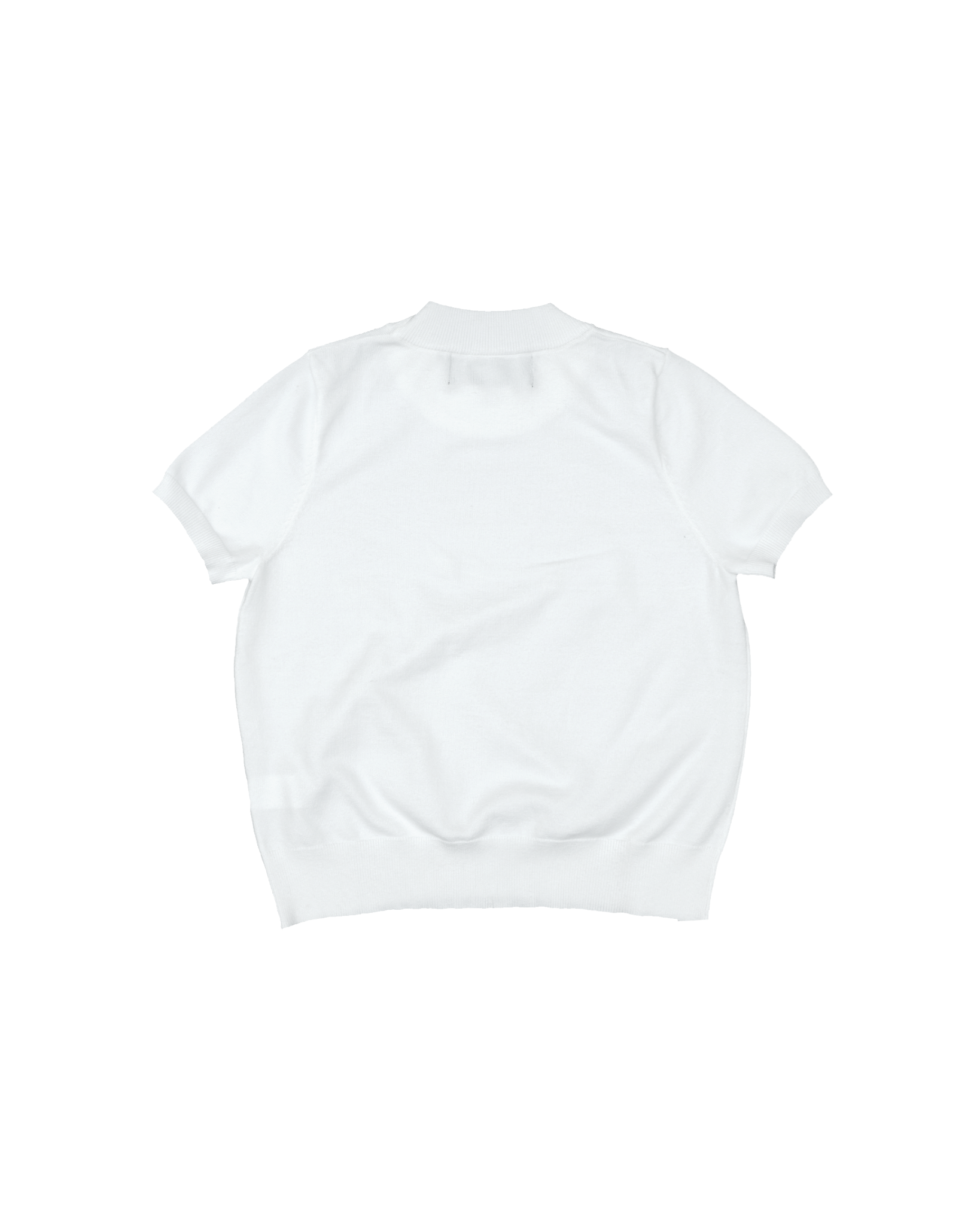 KNIT BABY TEE / WHITE
