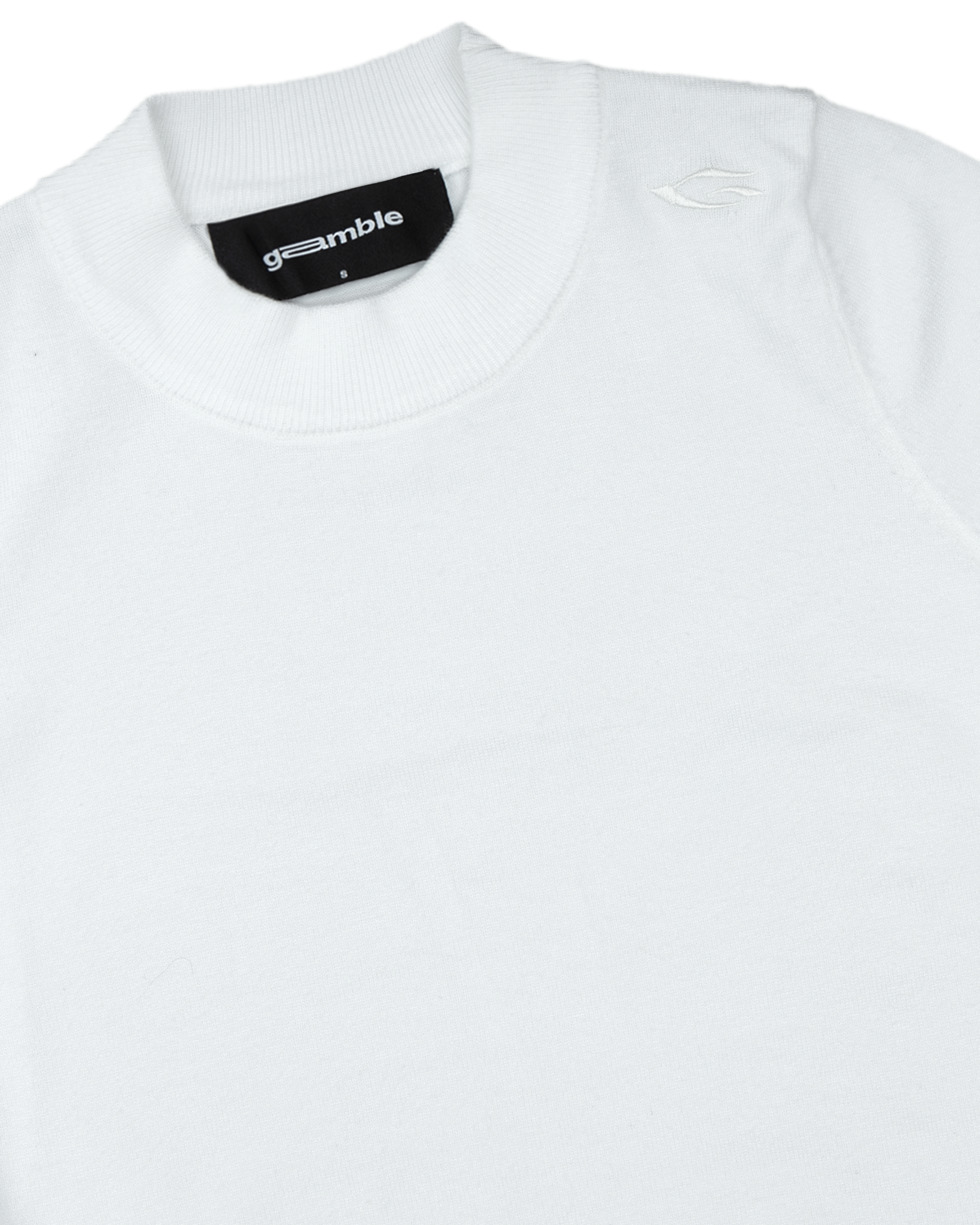 KNIT BABY TEE V.2 / WHITE