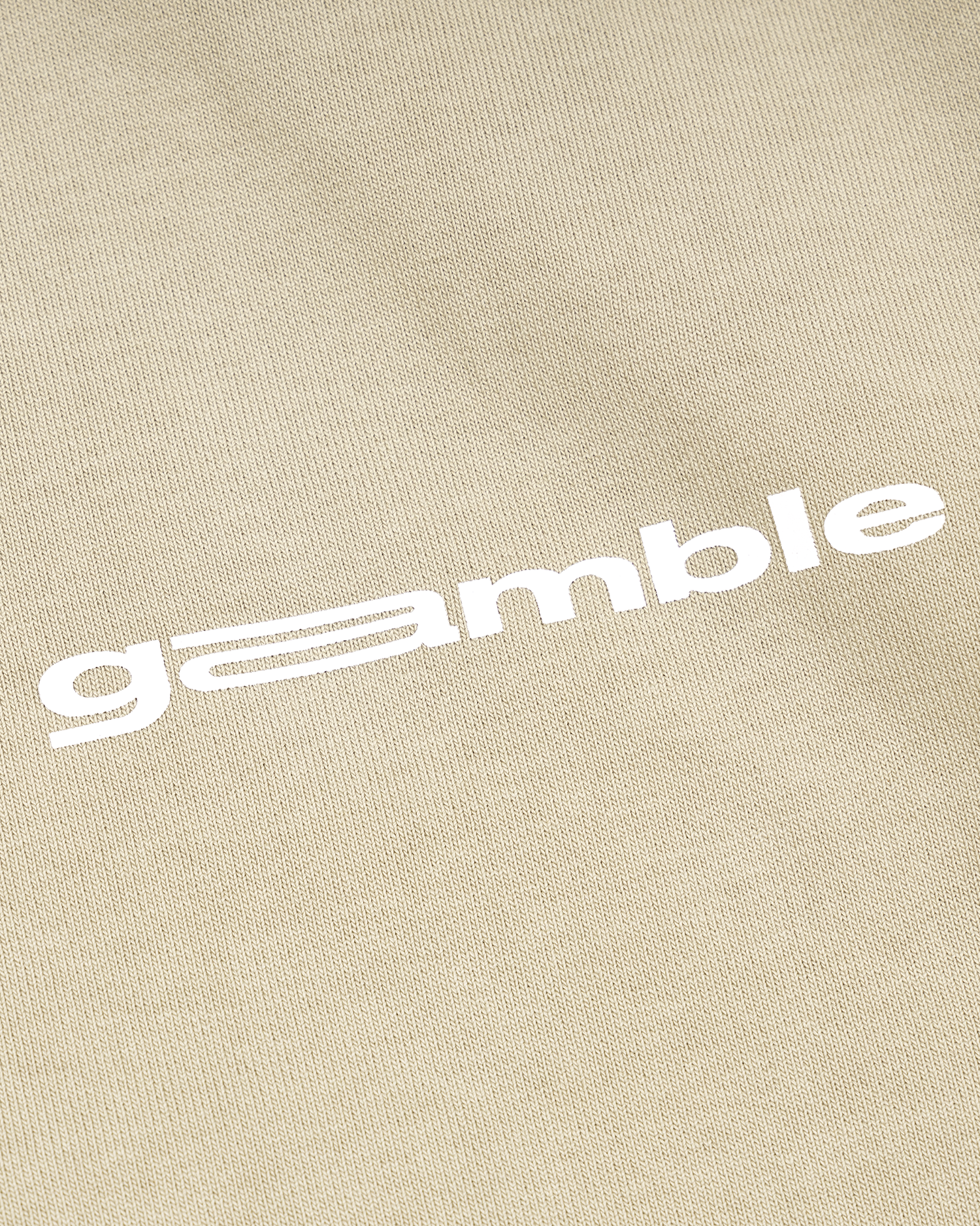 LOGO BOXY FULLZIP HOODIE / CAMEL