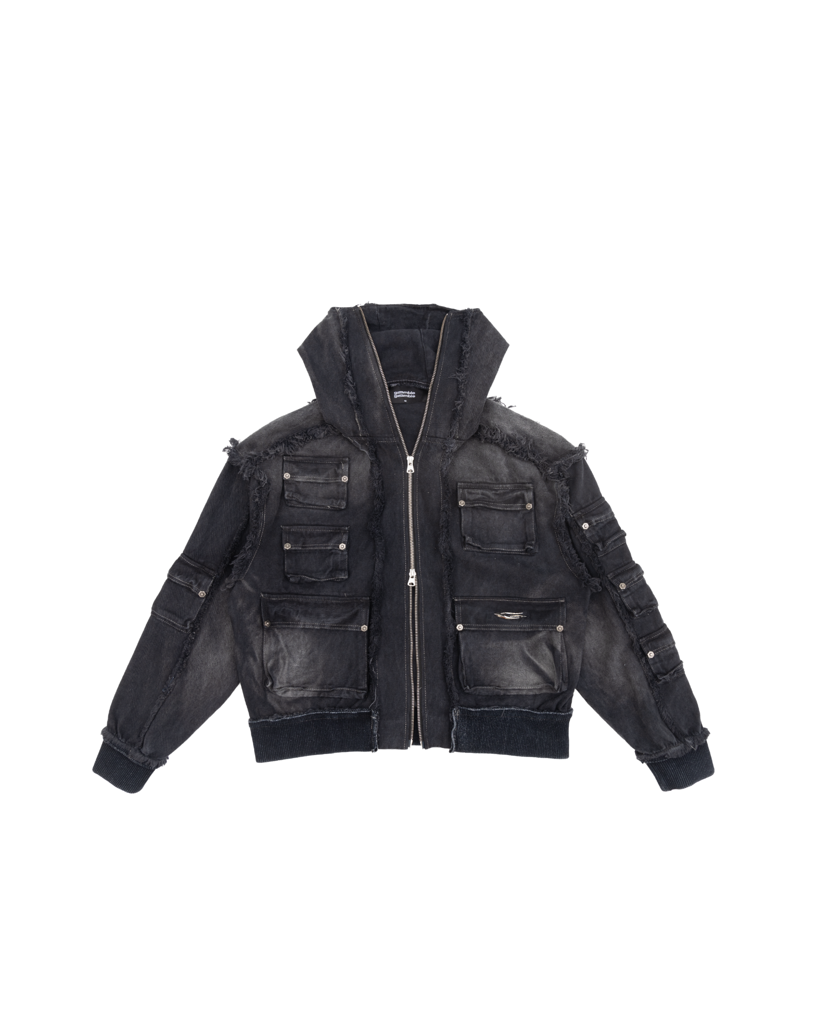 MULTI-P HOODIE / CHARCOAL