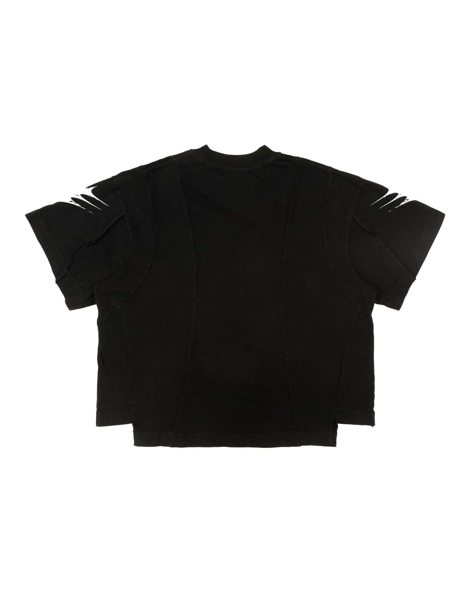 STITCHED TEE / CHARCOAL