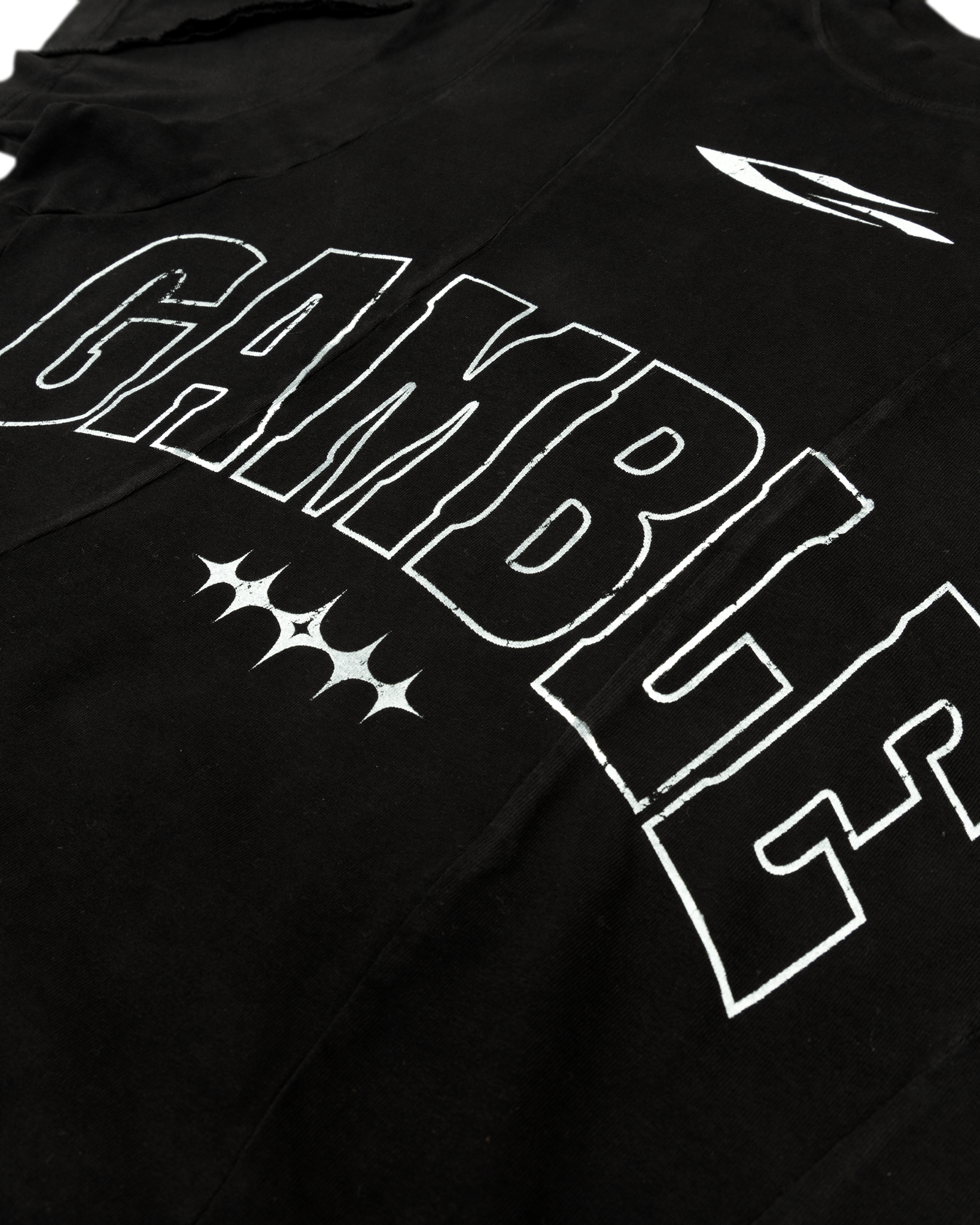 STITCHED TEE / CHARCOAL