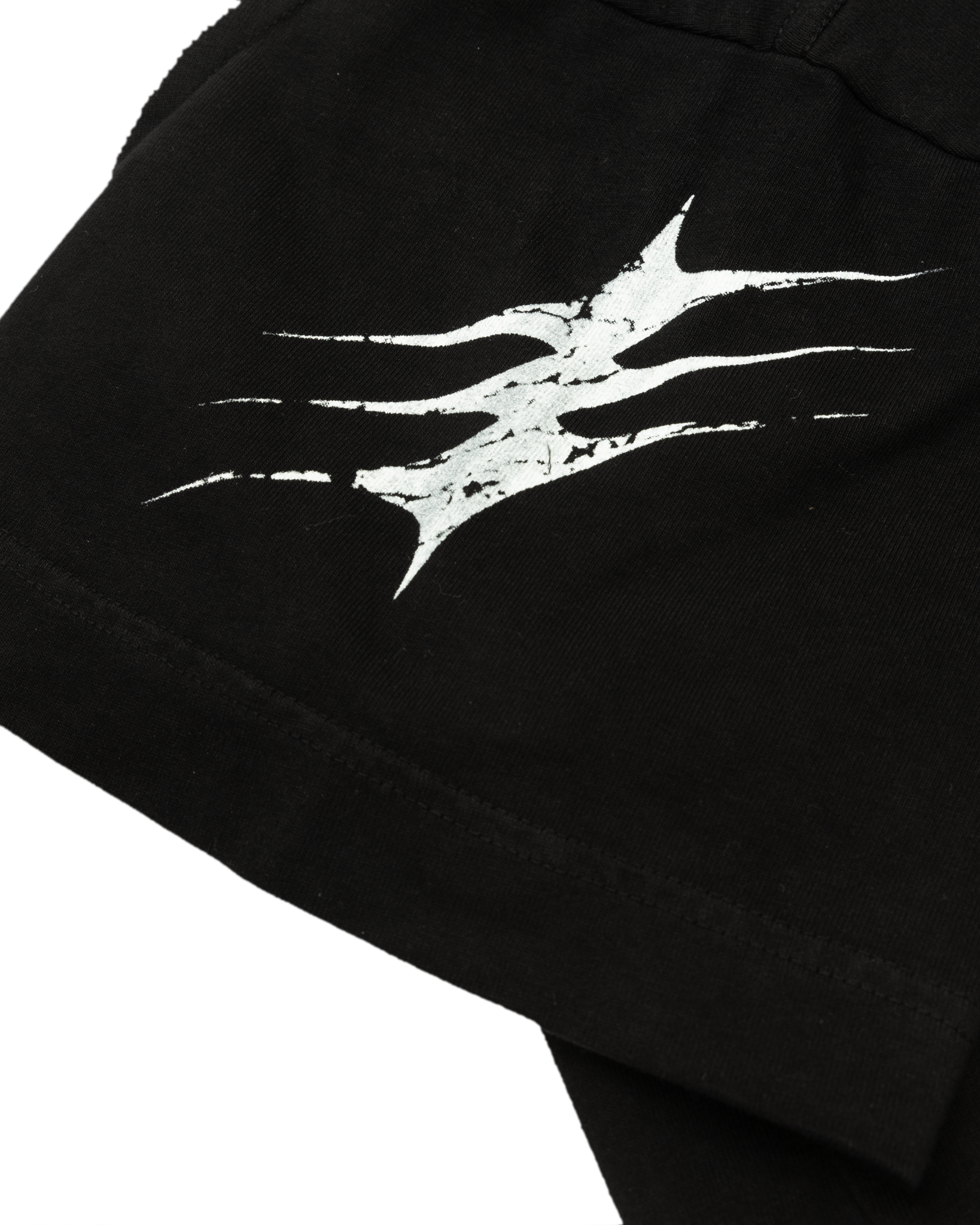 STITCHED TEE / CHARCOAL