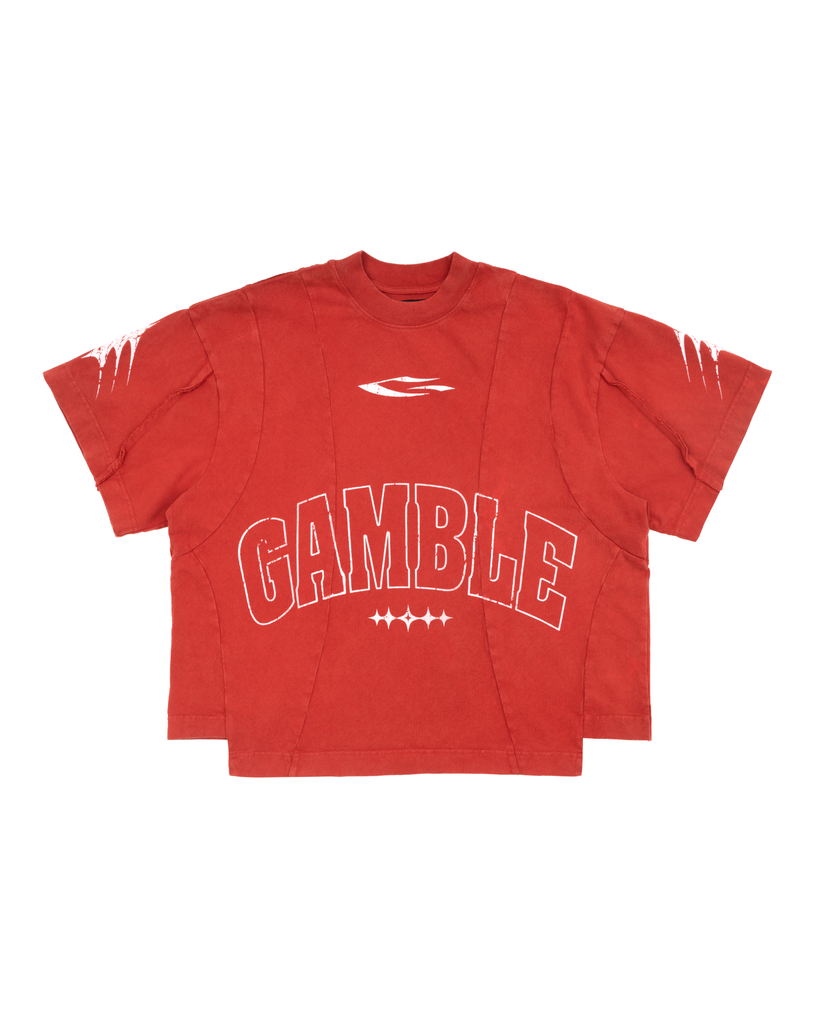 STITCHED TEE / BLOOD
