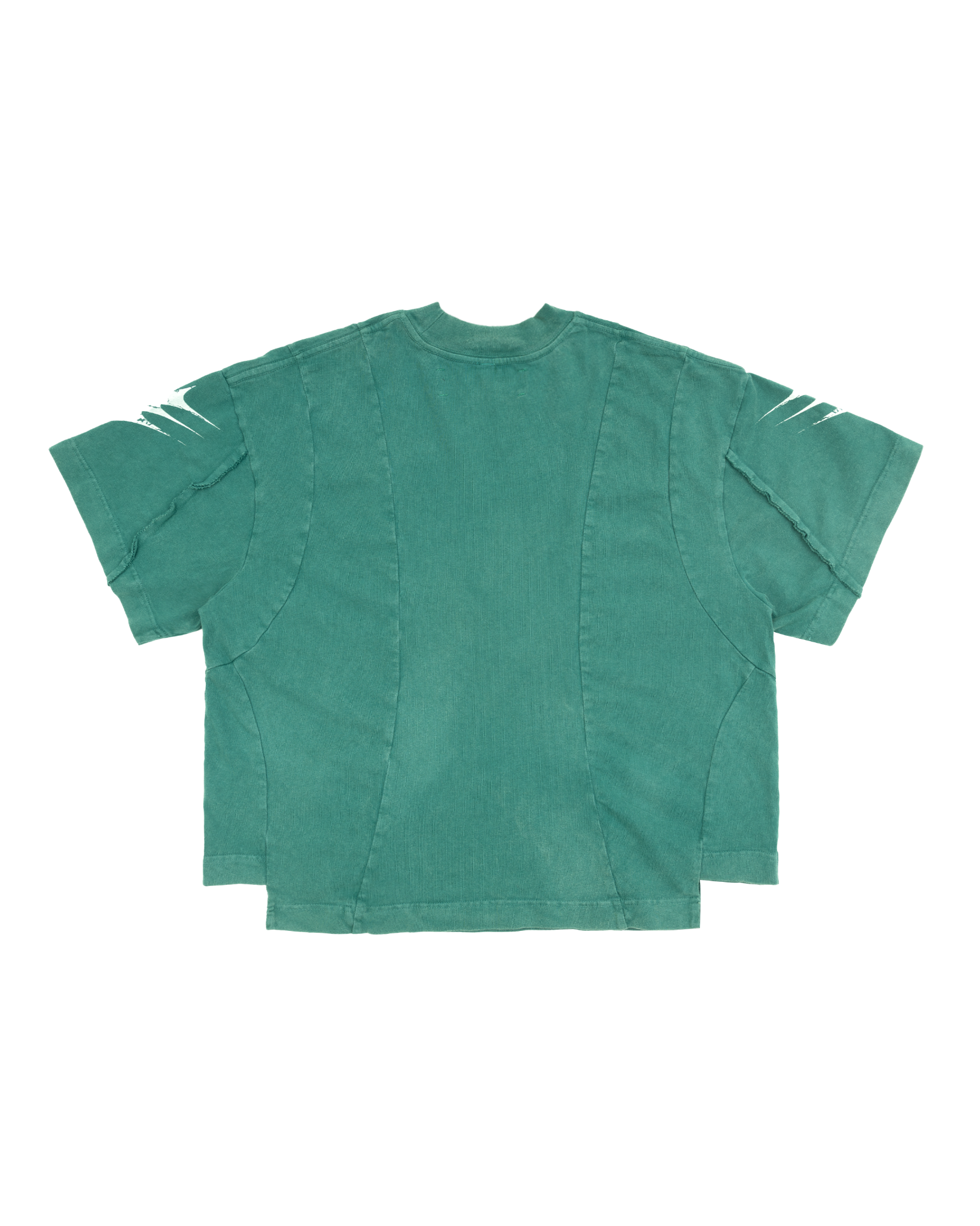 STITCHED TEE / MOSS