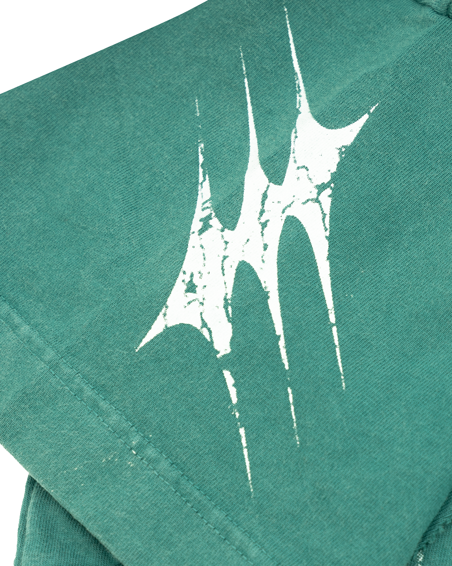 STITCHED TEE / MOSS