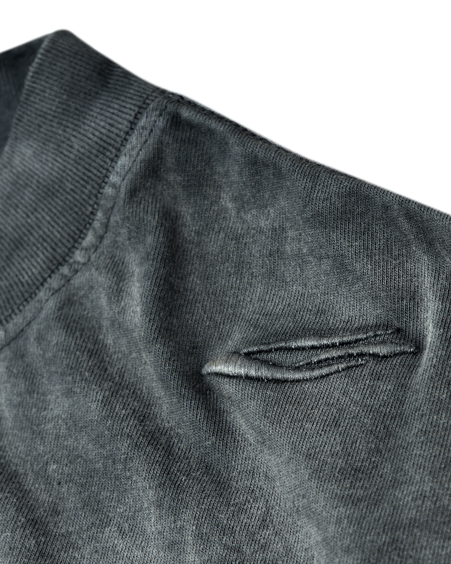 WASHED BOXY TEE / CHARCOAL