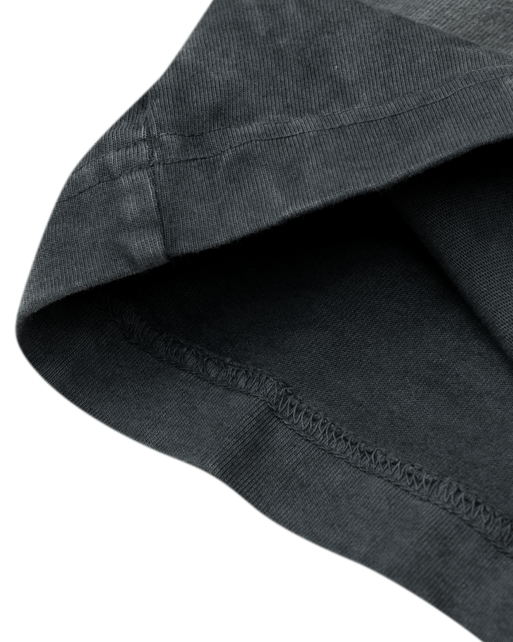 WASHED BOXY TEE / CHARCOAL