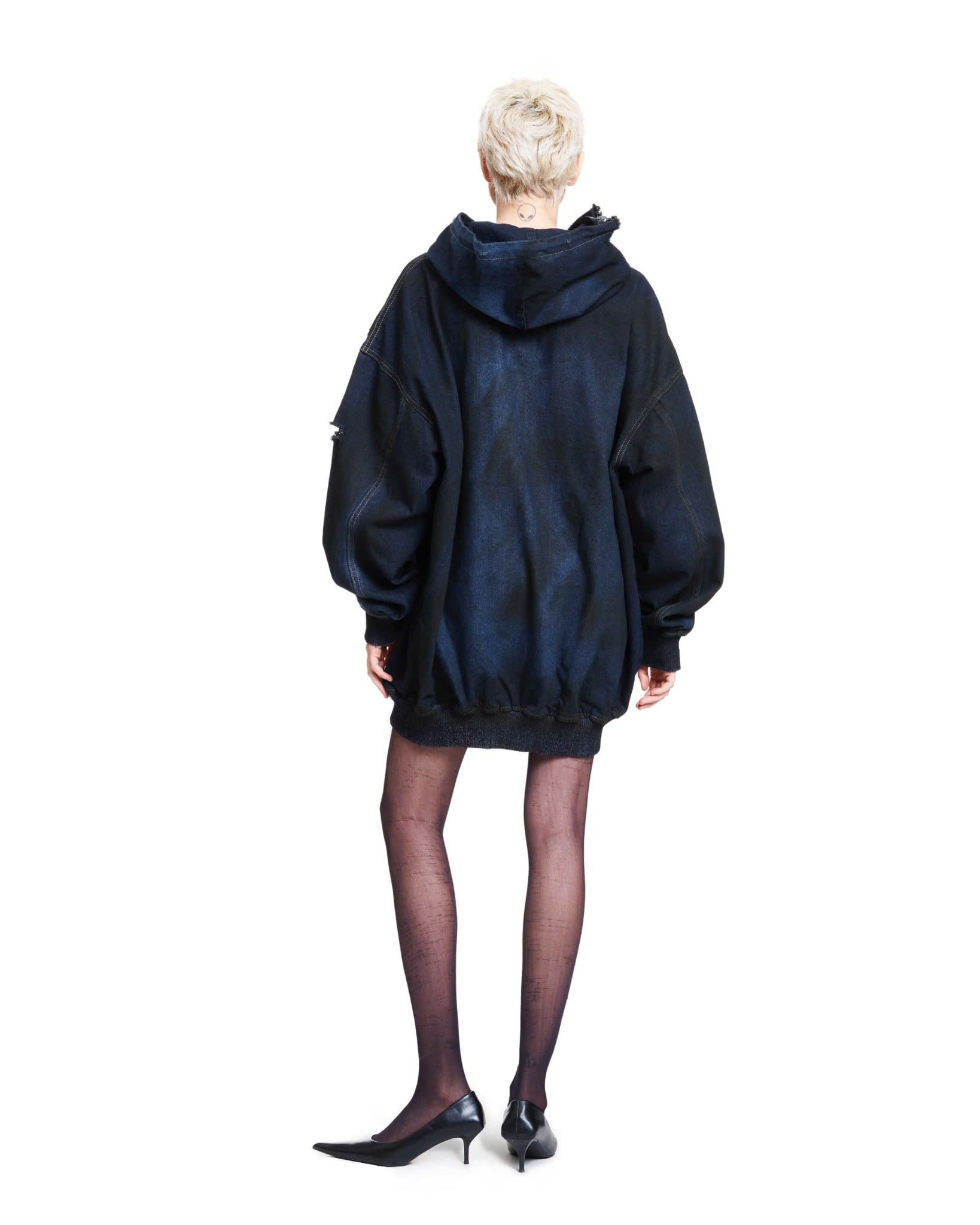 TRASH FULLZIP HOODIE V.2 / BASALT