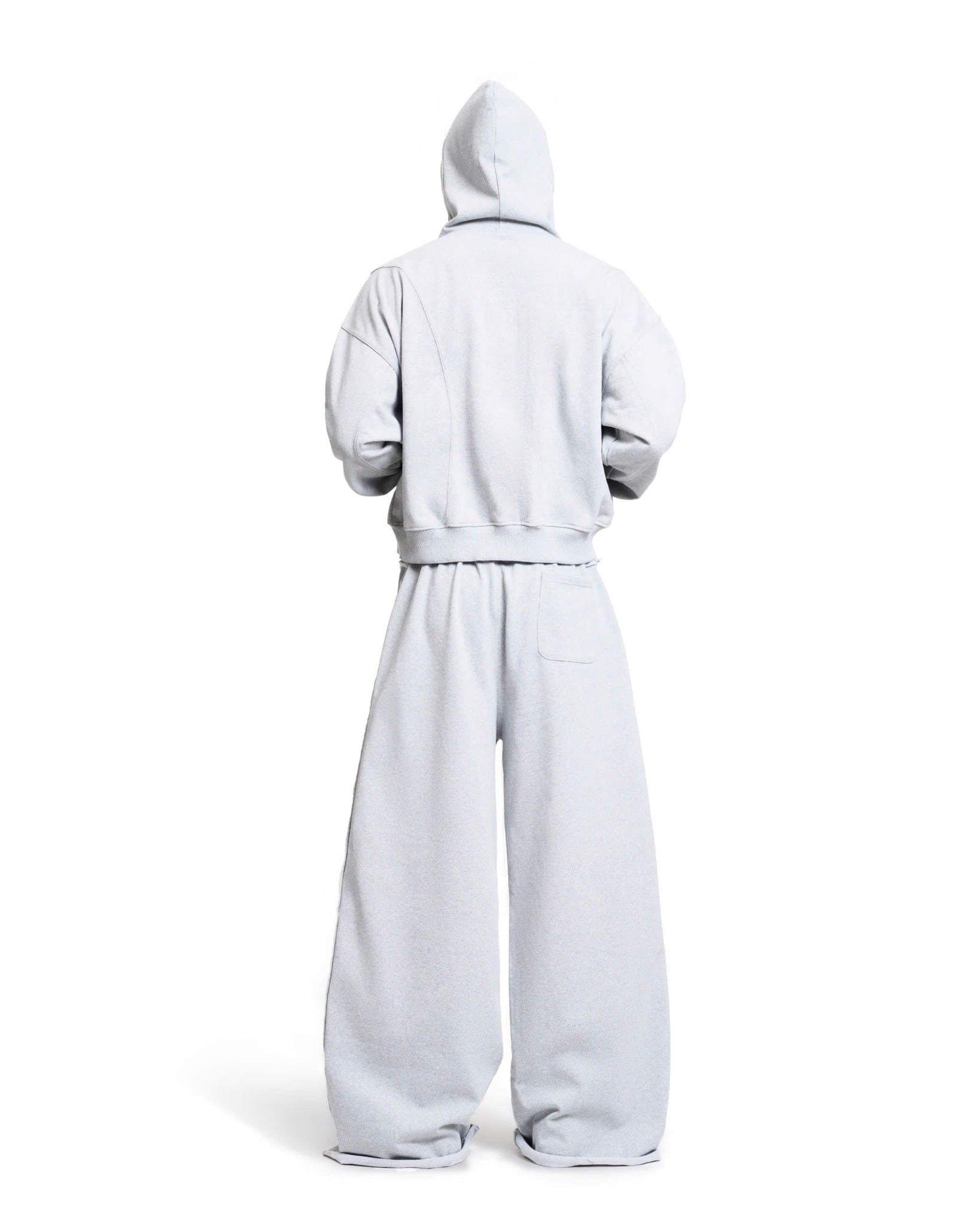 METAL FULLZIP HOODIE / GREY