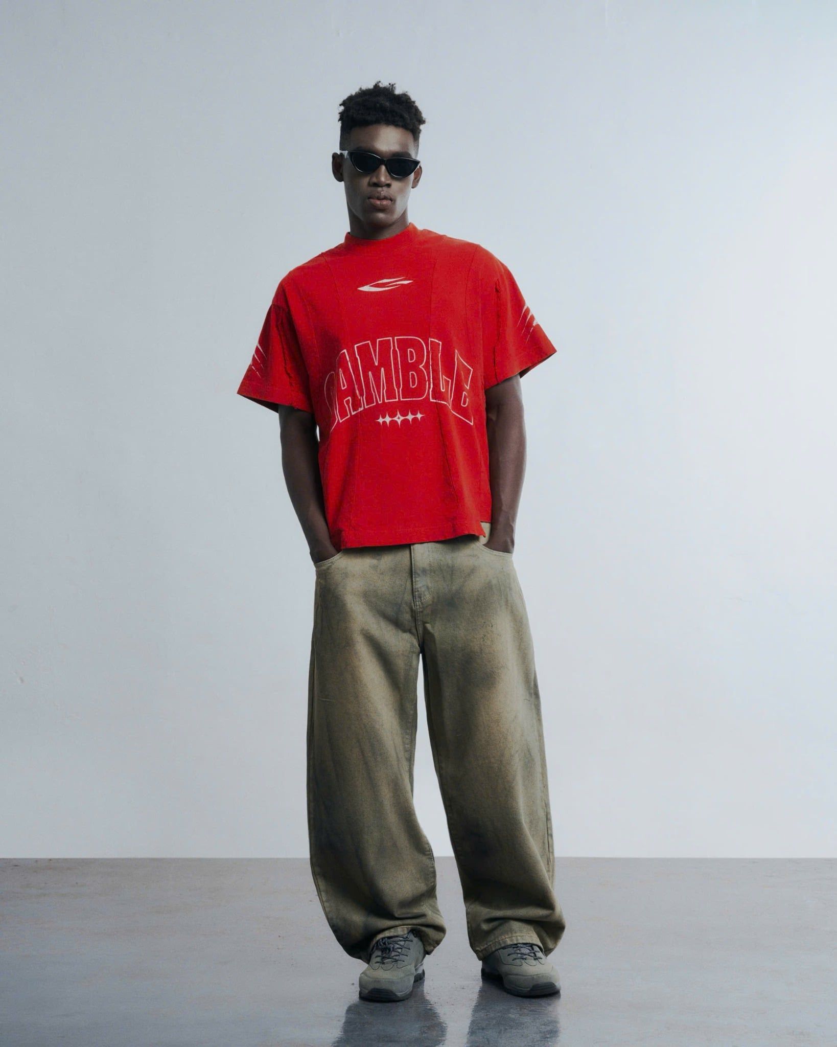 STITCHED TEE / BLOOD
