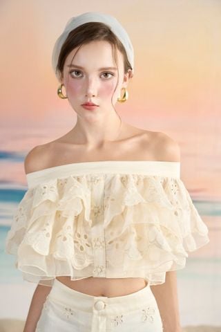 CS-12 Áo croptop thêu