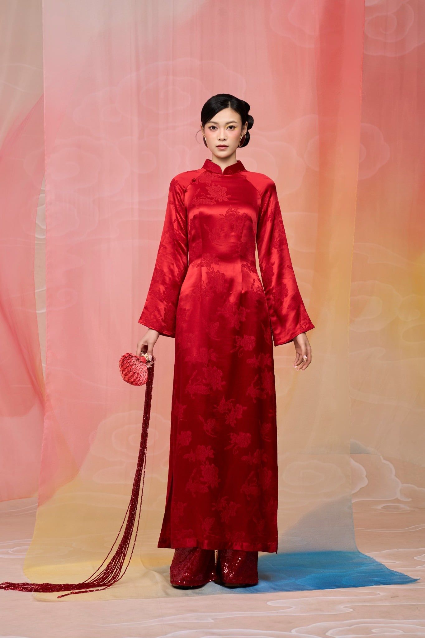 D25-8 Áo Dài Diễm Sa