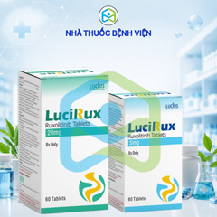 LuciRux Ruxolitinib 5mg/10mg/15mg/20mg Lucius hộp 60 viên