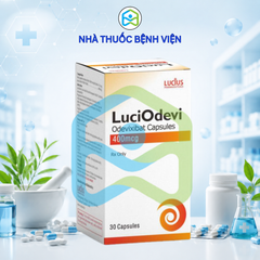 LuciOdevi Odevixibat 400mcg Lucius hộp 30 viên