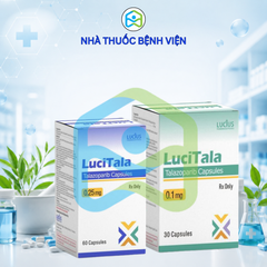 LuciTala Talazoparib 0.25mg/0.5mg/0.75mg/1mg Lucius hộp 30 viên