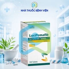 LuciPemafib Pemafibrate 0.1mg/0.2mg Lucius hộp 100 viên