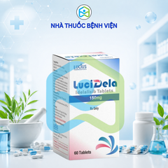 LuciDela Delamanid 50mg Lucius hộp 48 viên