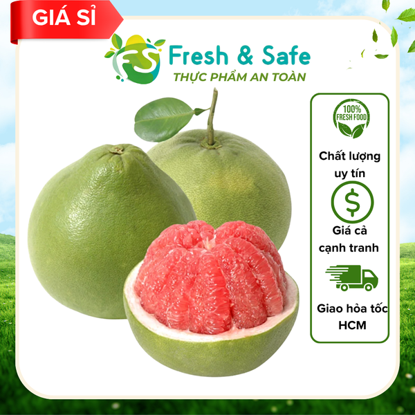  Bưởi da xanh - 6kg (sỉ) 