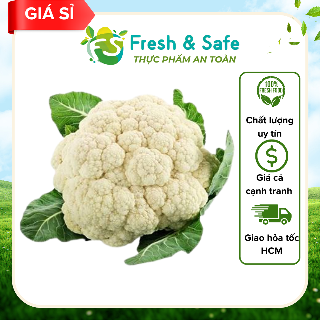  Bông cải trắng - 2kg (sỉ) 