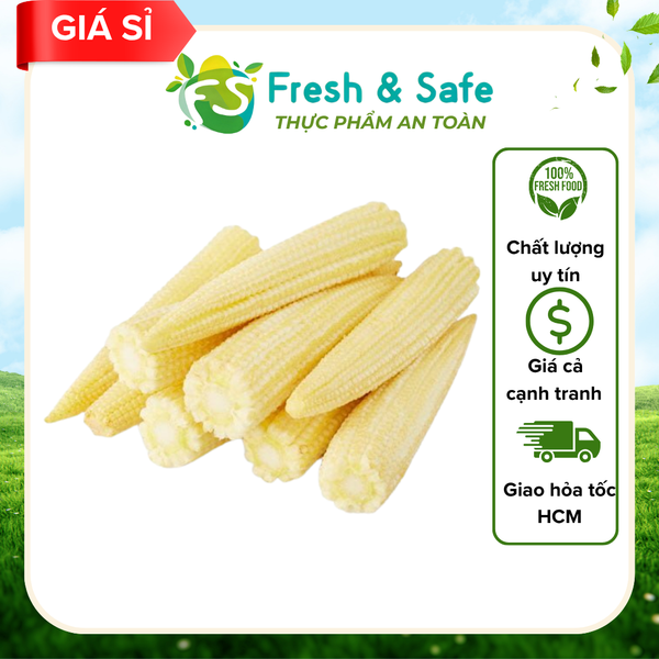  Bắp non vàng - 1 kg (Sỉ) 