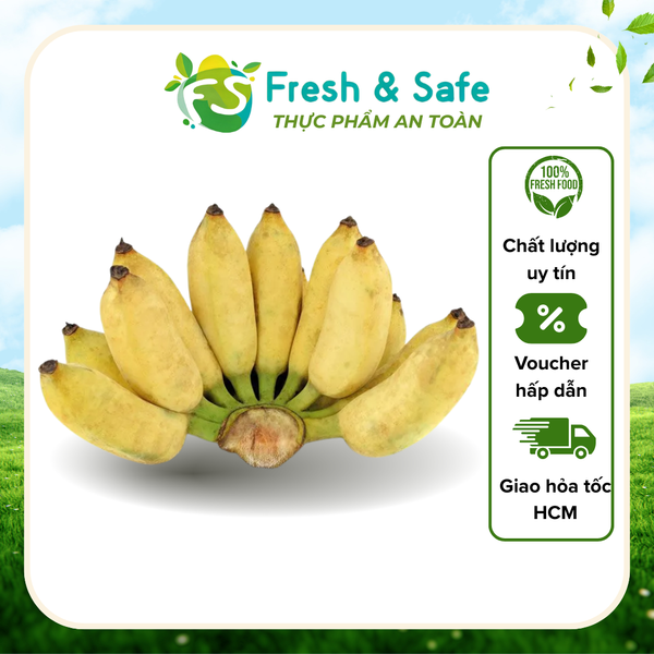 Chuối sứ - nải 1.2kg