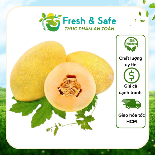 Dưa lưới Huỳnh Long - trái 1.5kg