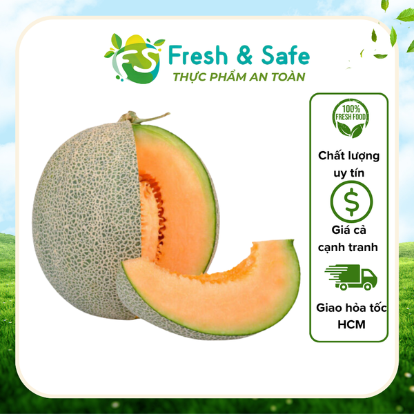 Dưa lưới mật - trái 1.5kg