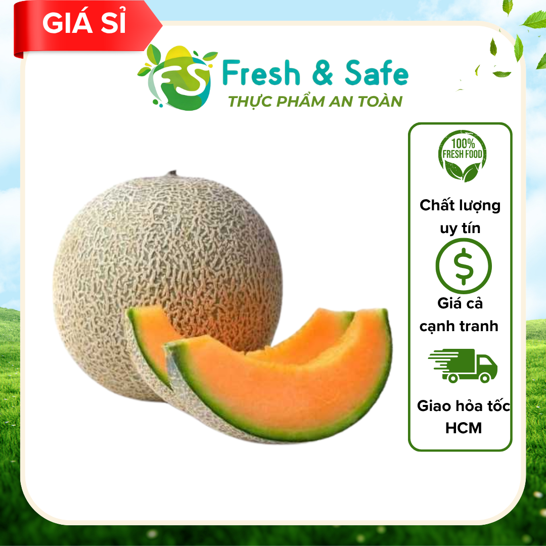  Dưa lưới tròn - 6kg (sỉ) 