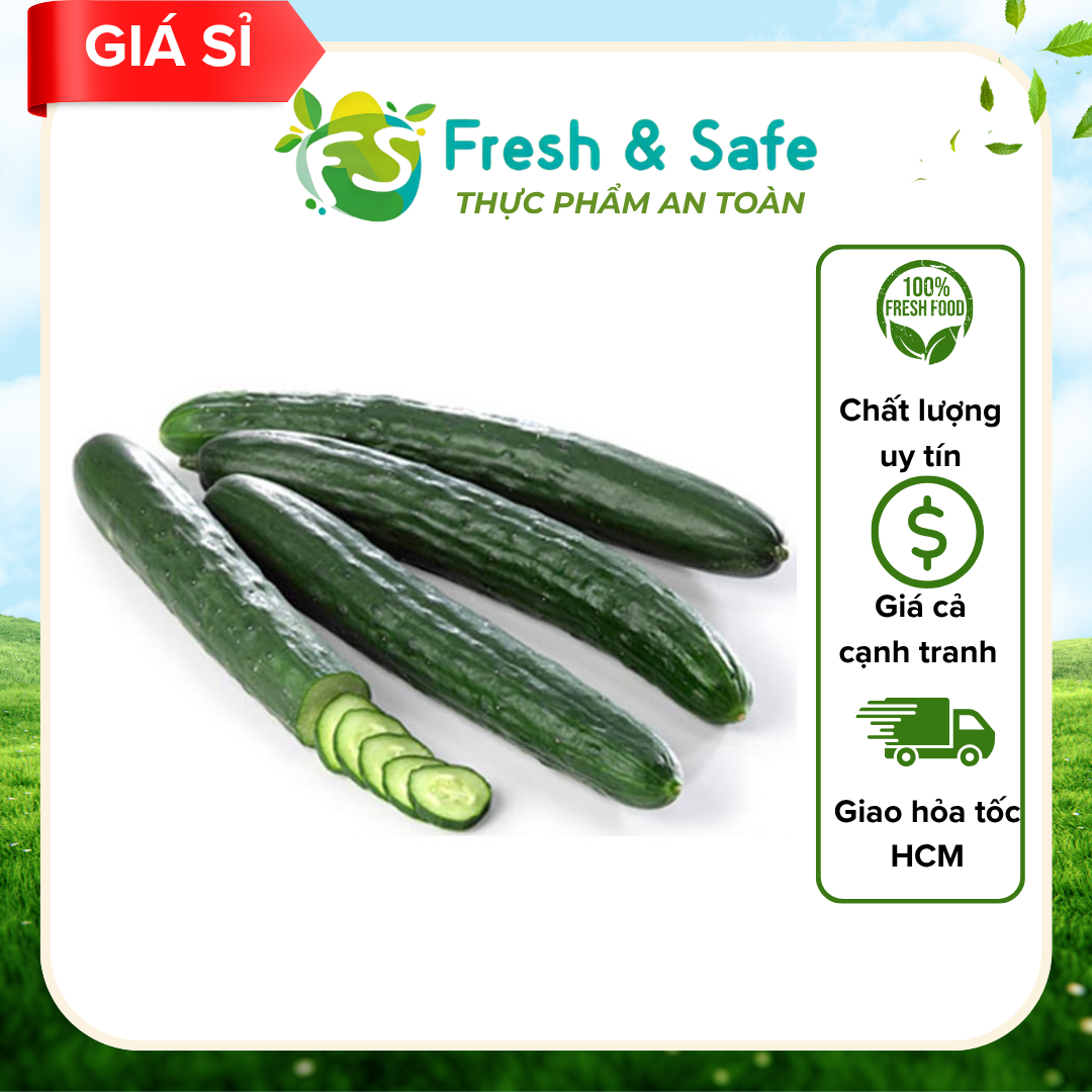  Dưa leo Nhật - 2 kg (sỉ) 