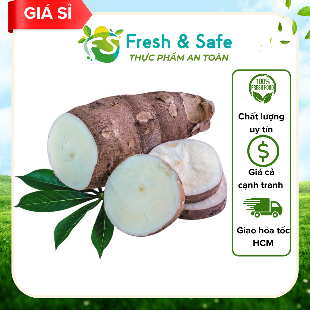  Khoai mì - 2kg (Sỉ) 