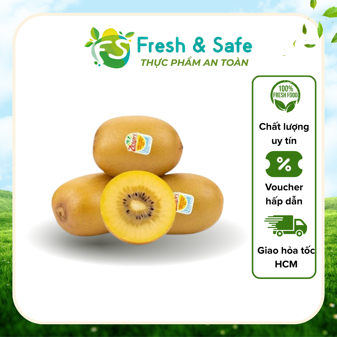  Kiwi vàng Newzealand - 2 trái 300g 