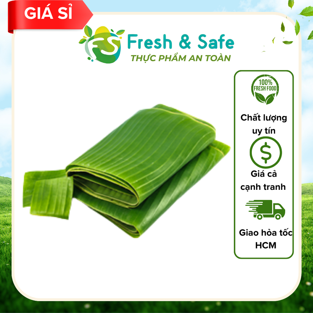  Lá chuối - 1kg (sỉ) 
