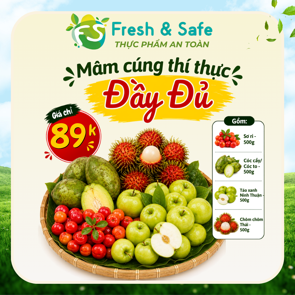 Mâm cúng cô hồn Đầy Đủ 