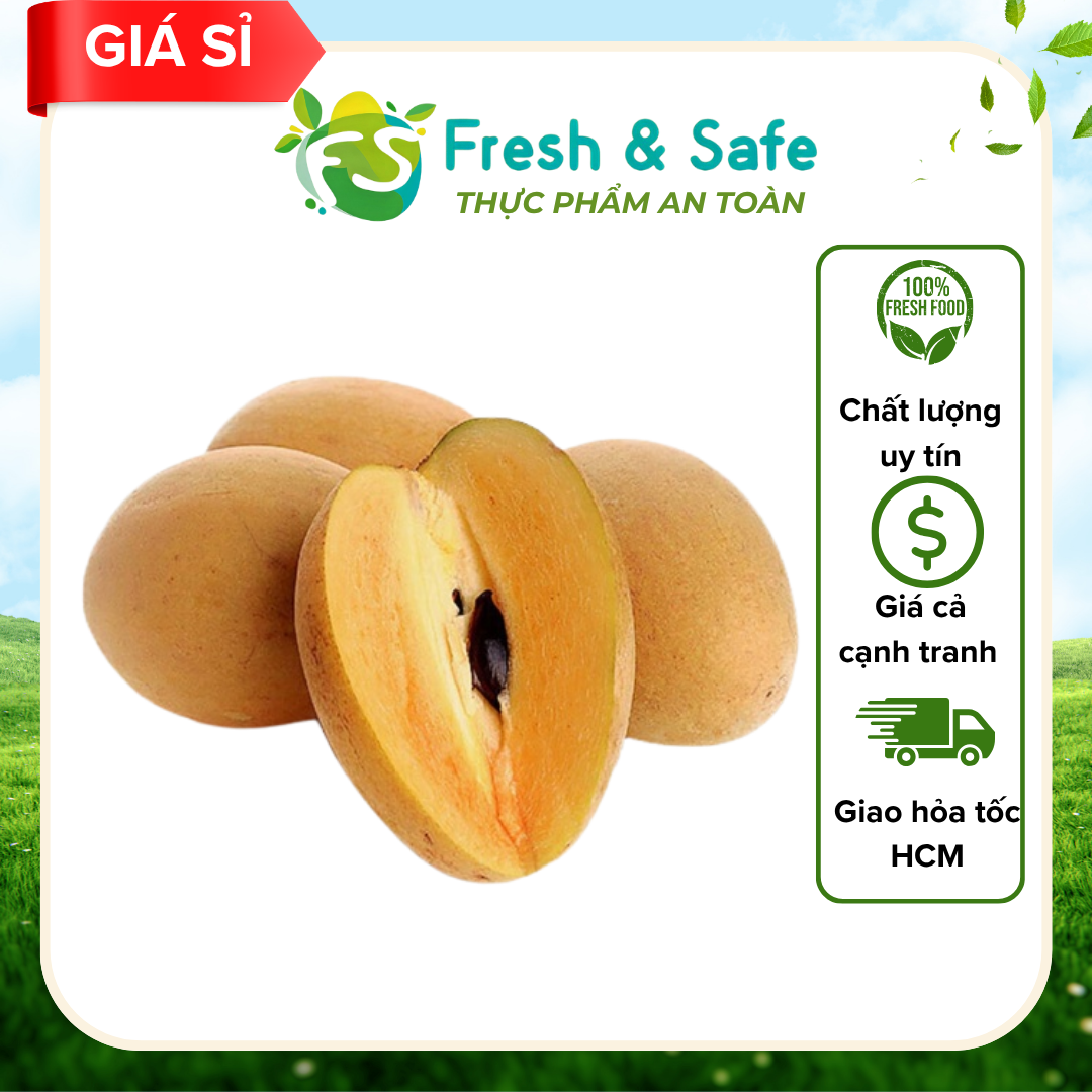  Sapoche/ Hồng xiêm - 2 kg (sỉ) 