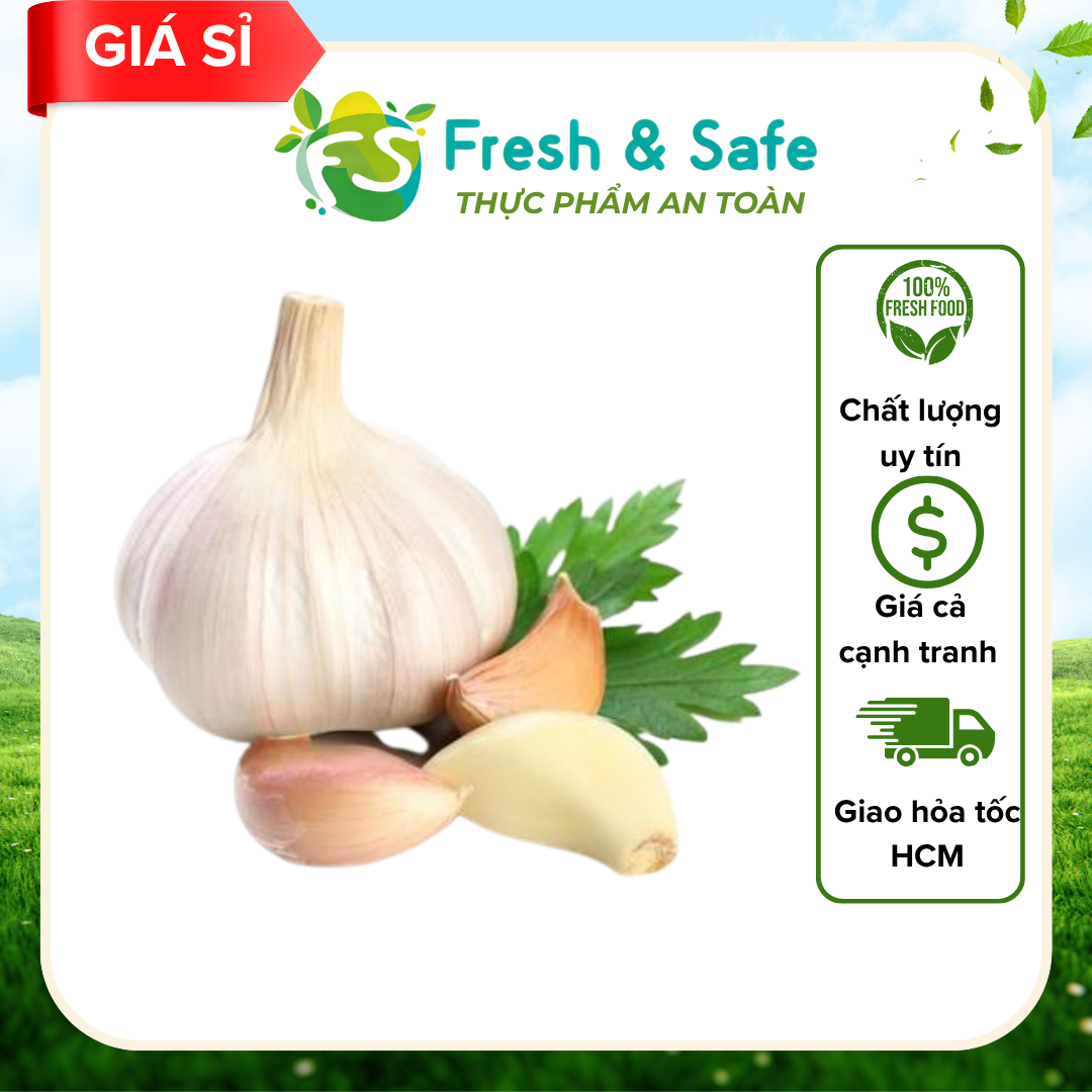  Tỏi củ - 500g (sỉ) 