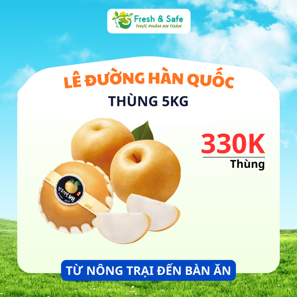  [HÀNG THÙNG GIÁ RẺ] Lê Hàn Quốc - Thùng 5kg 