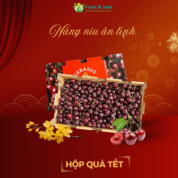  [QUÀ TẾT] Cherry Mỹ size 9.5 - Thùng 2.5kg 
