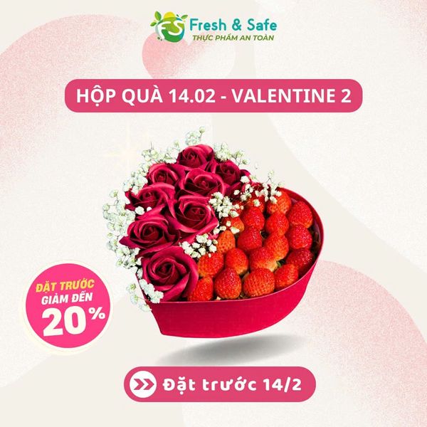  [BST QUÀ VALENTINE] Hộp Quà Tặng Trái Tim 