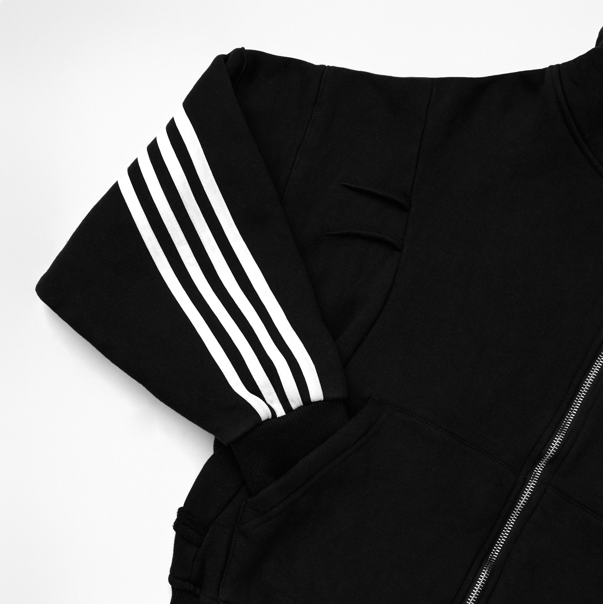  UMS HOODIE ZIP BLACK 