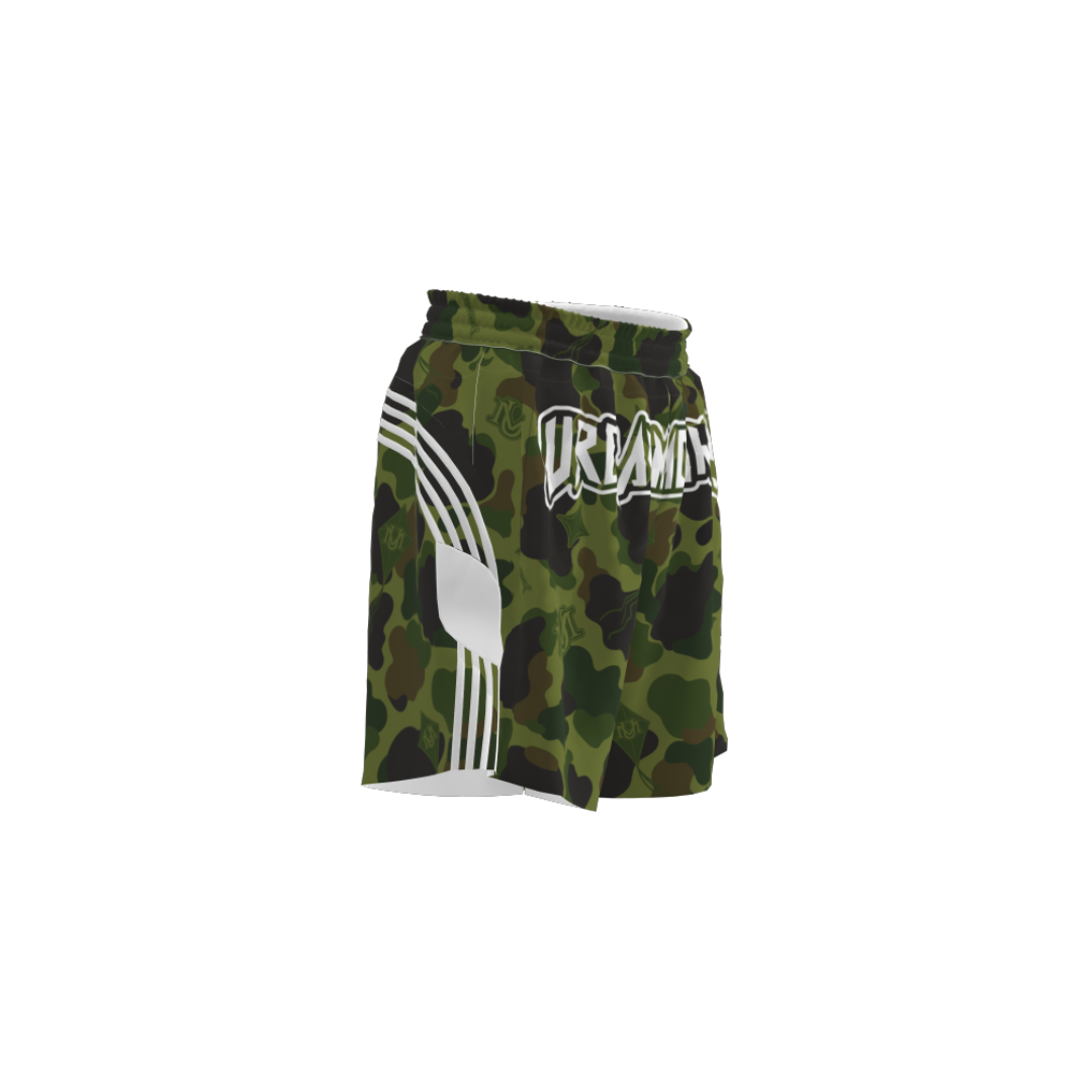  SIGNATURE MILLITARY GREEN CAMO SHORT 