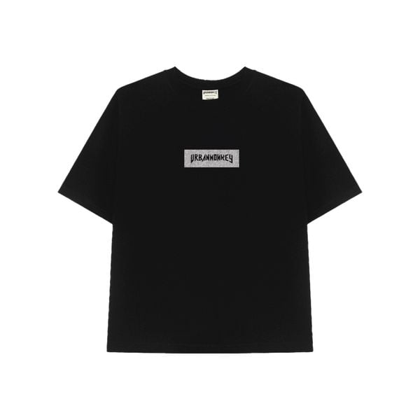  BSTT GLITTER LOGO BOX TEE BLACK 