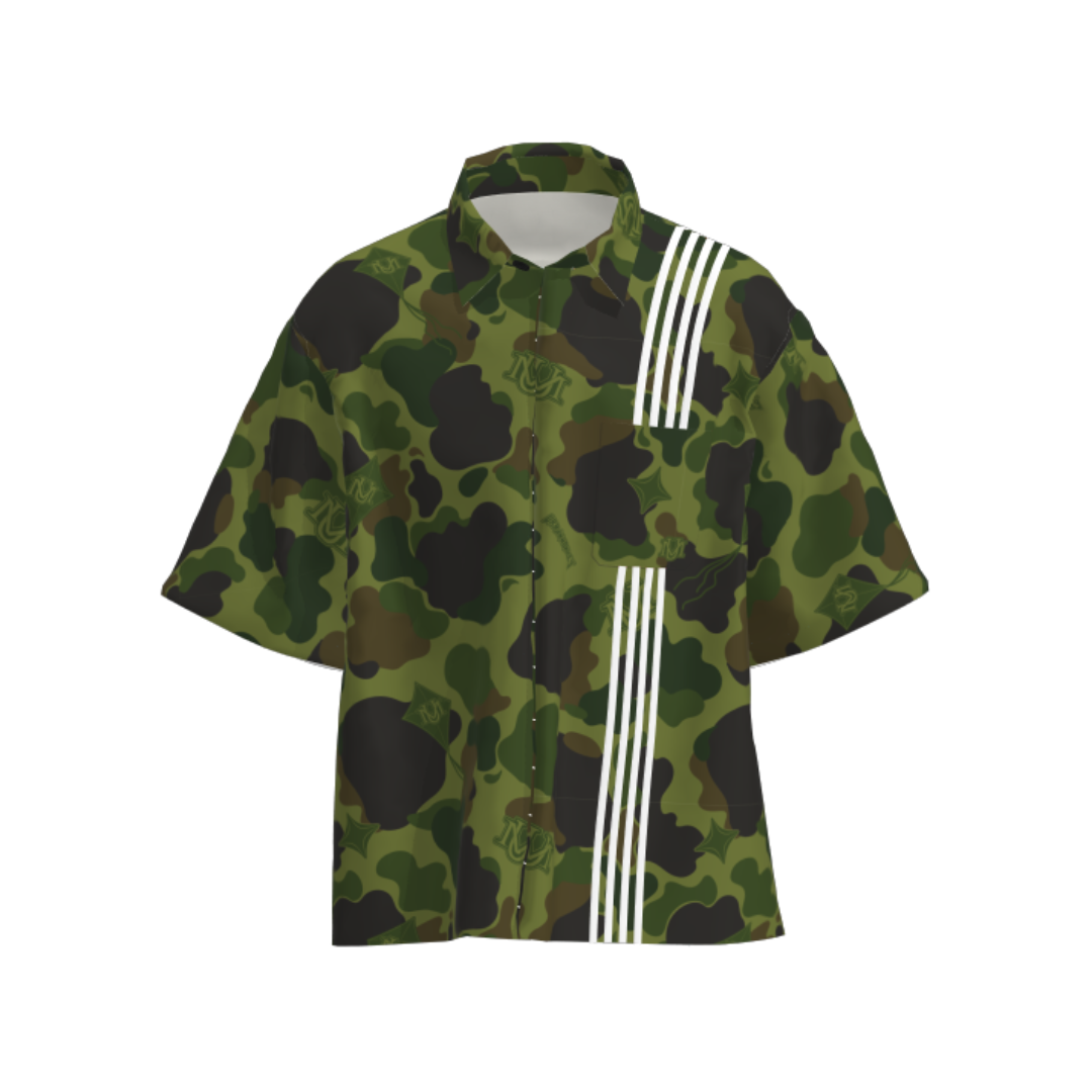  SIGNATURE MILLITARY GREEN CAMO SHIRT 