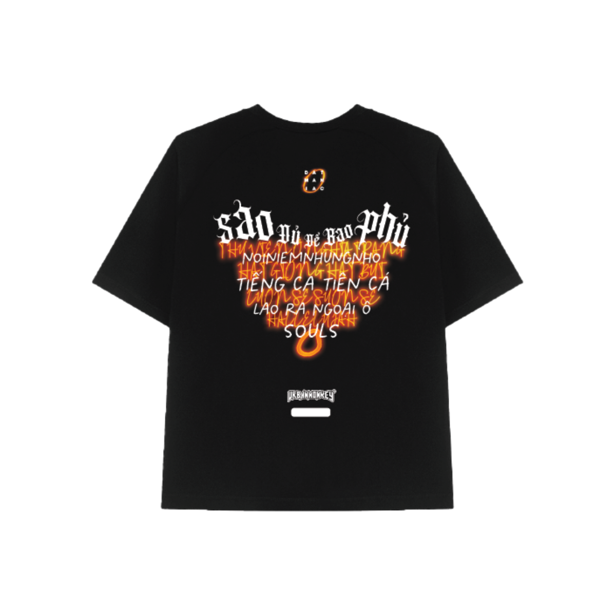  BSTT SDDBP ĐÀ LẠT MERCHANDISE TEE BLACK 